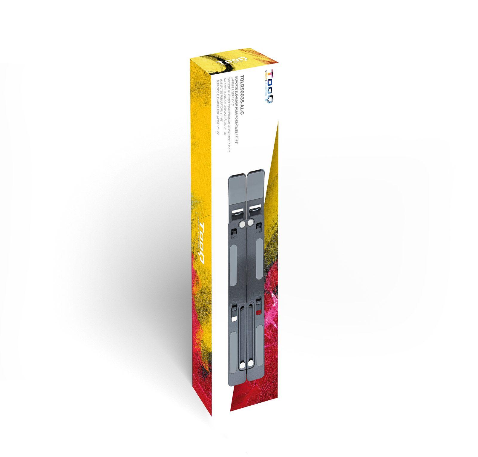 Suporte para Portátil TOOQ TQLRS0035-AL-G (38,1 cm - Cinzento) — miniatura 4