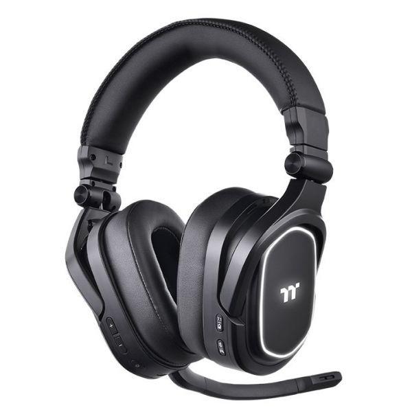 Headset Gaming THERMALTAKE Argent H5 RGB Wireless (Binaural - Sem fios - Supra-aural - Preto), miniatura 2
