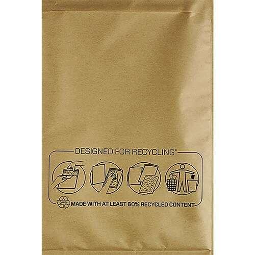 Envelope Acolchoado com Bolhas FELLOWES Bankers Box Nº 12 (Poliamida - Bege) — miniatura 2