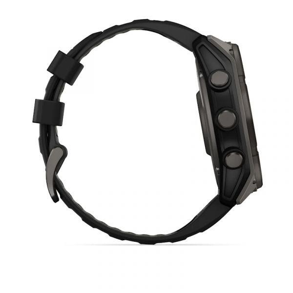 Smartwatch GARMIN fēnix 8 - 51mm Solar Sapphire (Redondo - Android, iOS - Digital - Grafite/Cinza-carvão) — miniatura 4