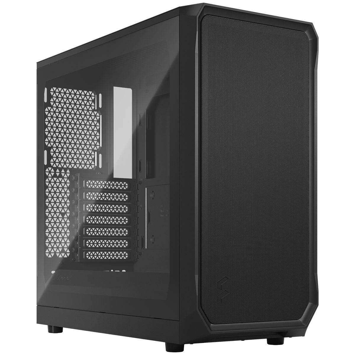 Caixa ATX FRACTAL DESIGN Focus 2 (ATX, Micro ATX, Mini-ITX - Micro ATX, Mini-ITX, ATX - Vidro temperado, ferro - Preto), miniatura 2