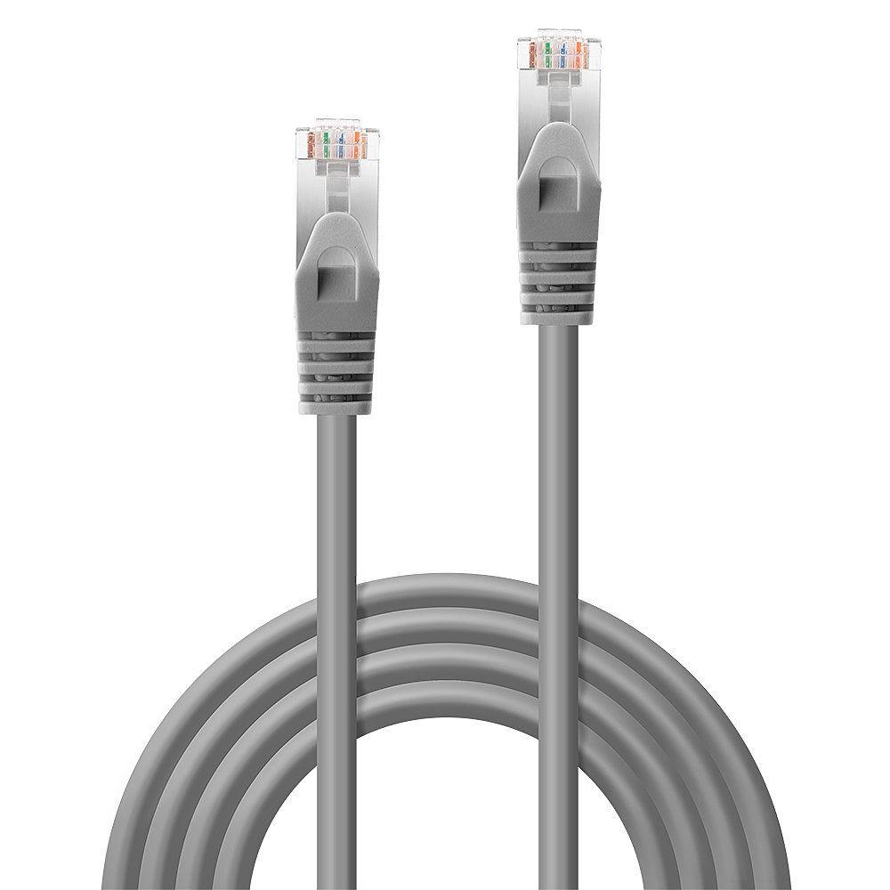 Cabo de Rede LINDY 47242 (1 m - Cat6 - RJ-45 - Cinzento), miniatura 3