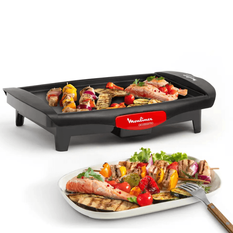 Grelhador MOULINEX Acessimo CB560811 (Altura 10 cm - Preto e Vermelho) — miniatura 4
