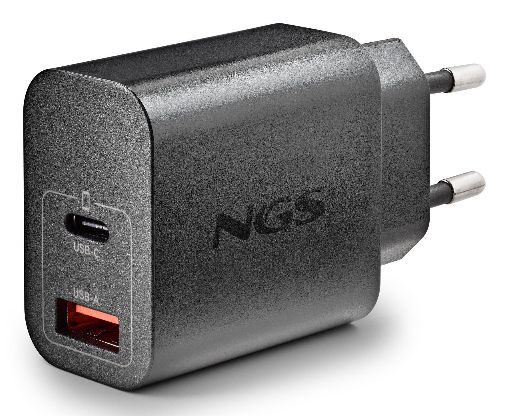 Carregador de Parede NGS ERA30WBLACK (Universal - AC - Preto), miniatura 4