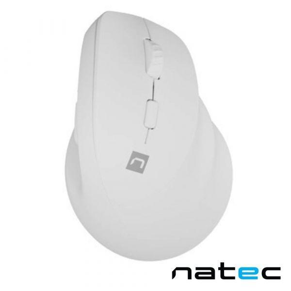 Rato NATEC Crake 2 (Mão direita - 2400 DPI - Ótico - Branco) — miniatura 2