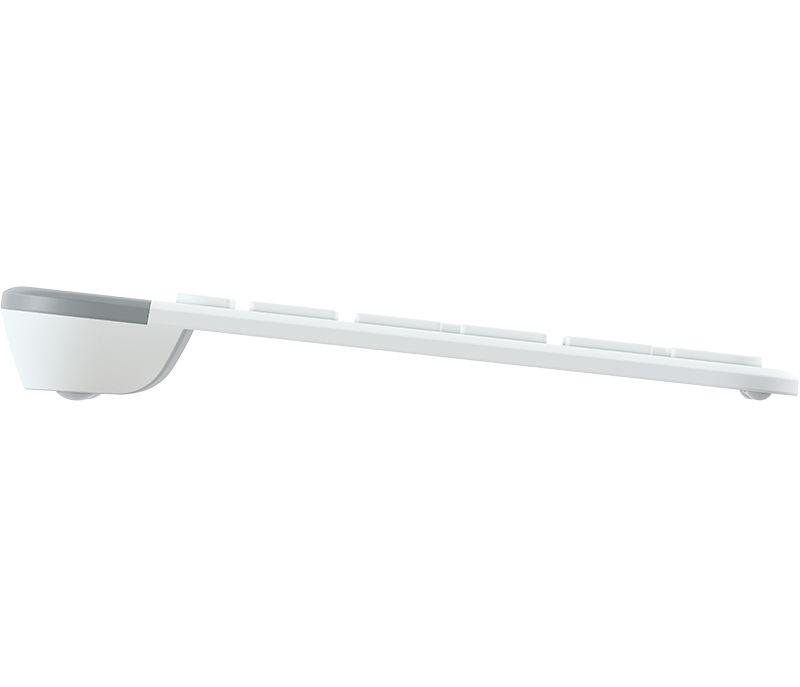 Conjunto Teclado e Rato LOGITECH MK470 (Alemão - Tamanho completo - RF Wireless - Branco) — miniatura 3