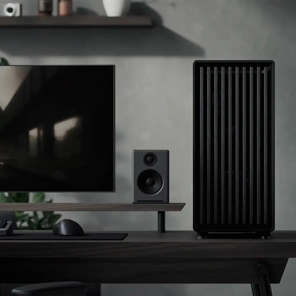 Caixa de Computador FRACTAL DESIGN North Momentum Edition TG FD-C-NOR1C-05 (ATX, Micro ATX, Mini-ITX - Midi Tower - Vidro temperado, Aço - Preto) — miniatura 3