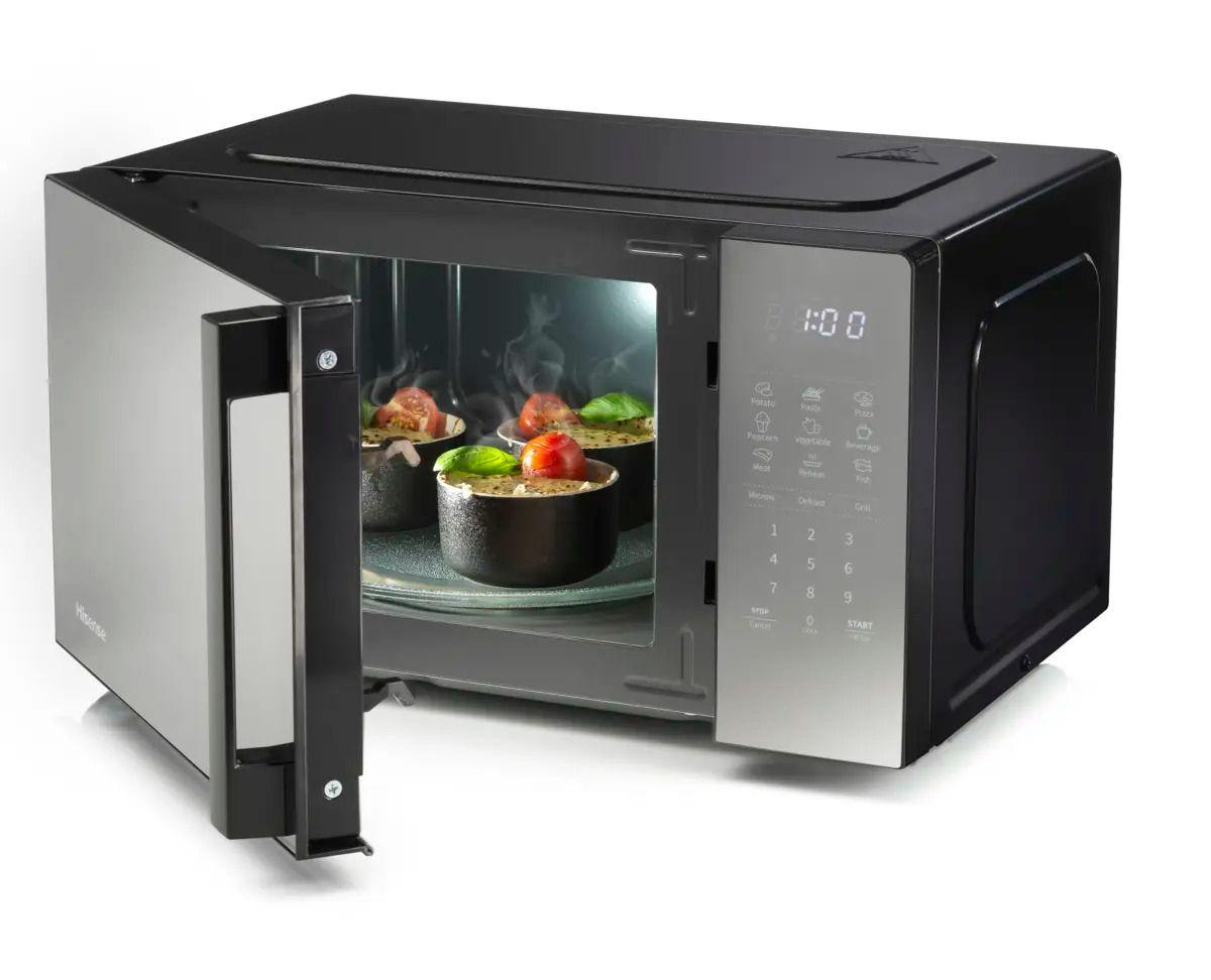 Micro-ondas de Bancada HISENSE H20MOMBS4HG (700 W - 800 W - 20 l - Prateado) — miniatura 5