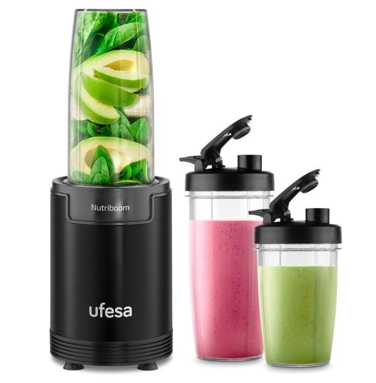 Liquidificadora UFESA BS2500 Nutriboom (Batidora de vaso - 900 W - Altura 34,7 cm)