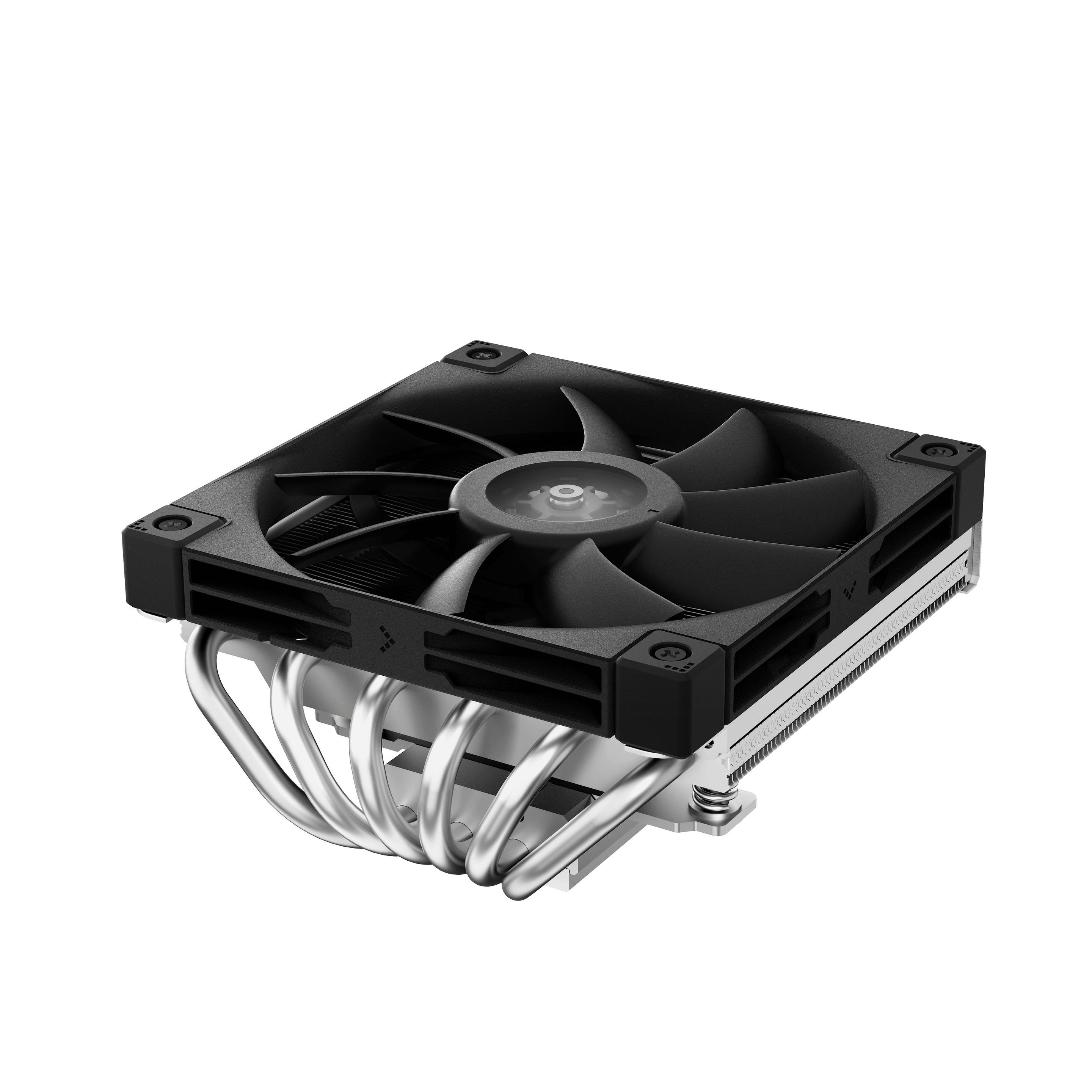 Dissipador CPU DEEPCOOL AN600 (12 cm - 1850 RPM - Branco - Preto)