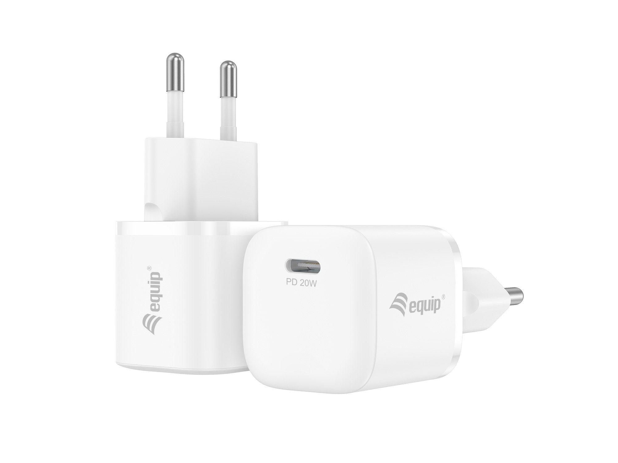 Carregador de Parede USB-C EQUIP 245530 (20 W - Branco), miniatura 5