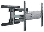 Suporte de Parede TV GEMBIRD WM-80ST-01 (40-80" - VESA 600x400 - Preto)
