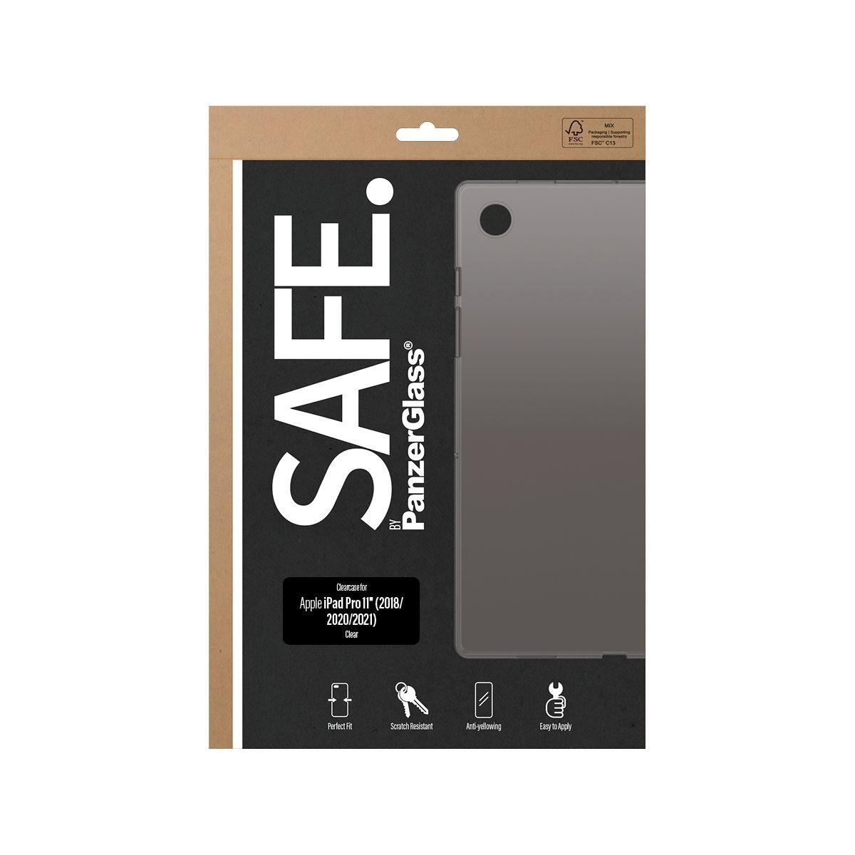 Capa para Tablet PANZERGLASS SAFE. by ClearCase iPad Pro 11 (Apple - Transparente) — miniatura 3