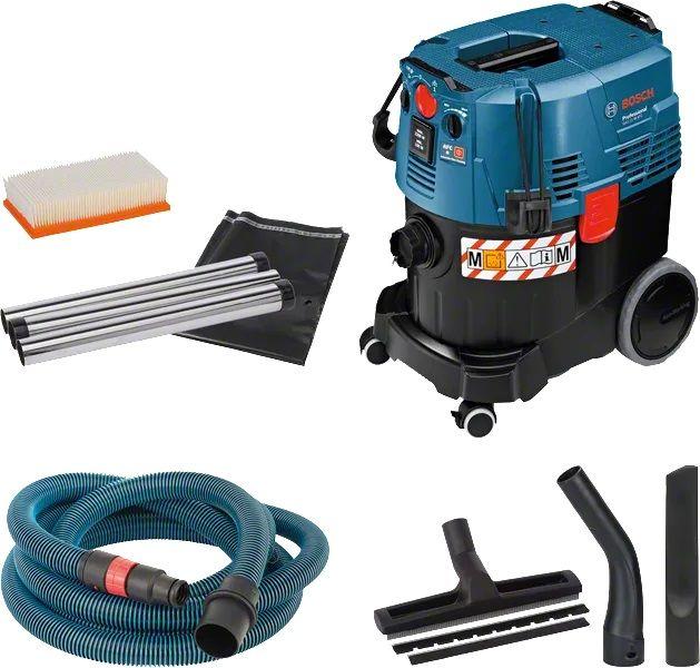 Aspirador Profissional BOSCH GAS 35 M AFC (Preto e Azul)