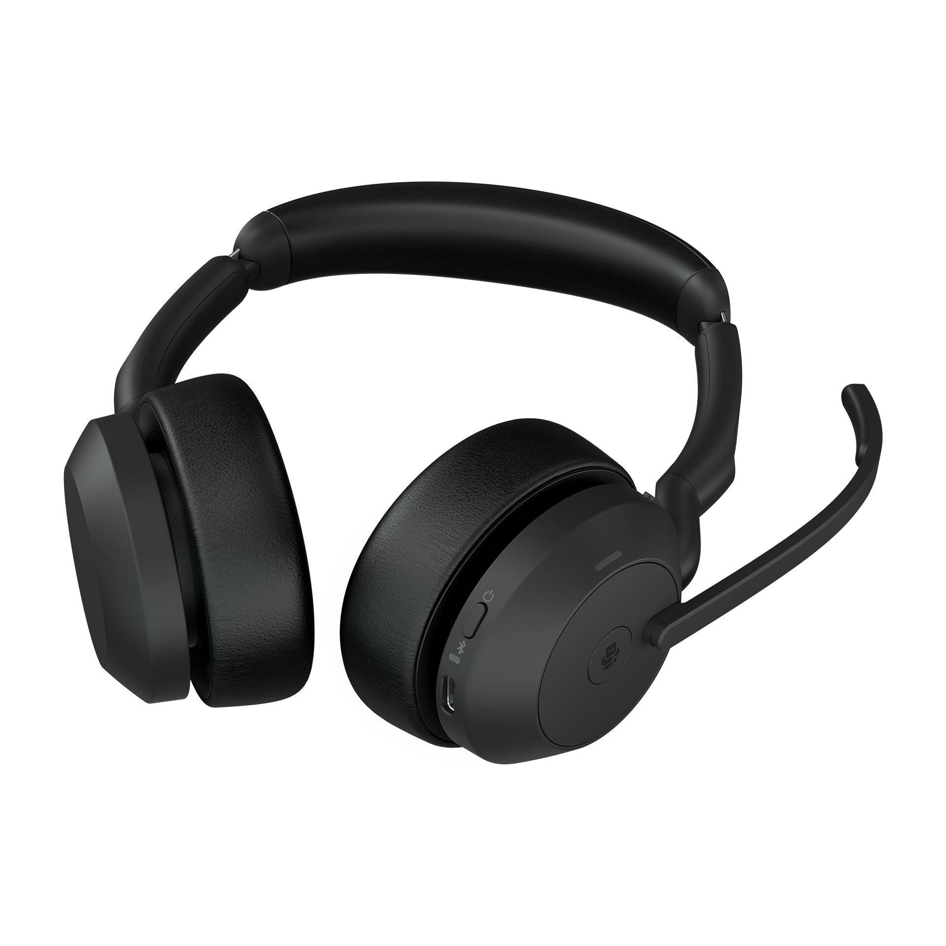 Headset JABRA Evolve2 55 MS Stereo (Binaural - Sem fios - 2,8 cm - Preto) — miniatura 4