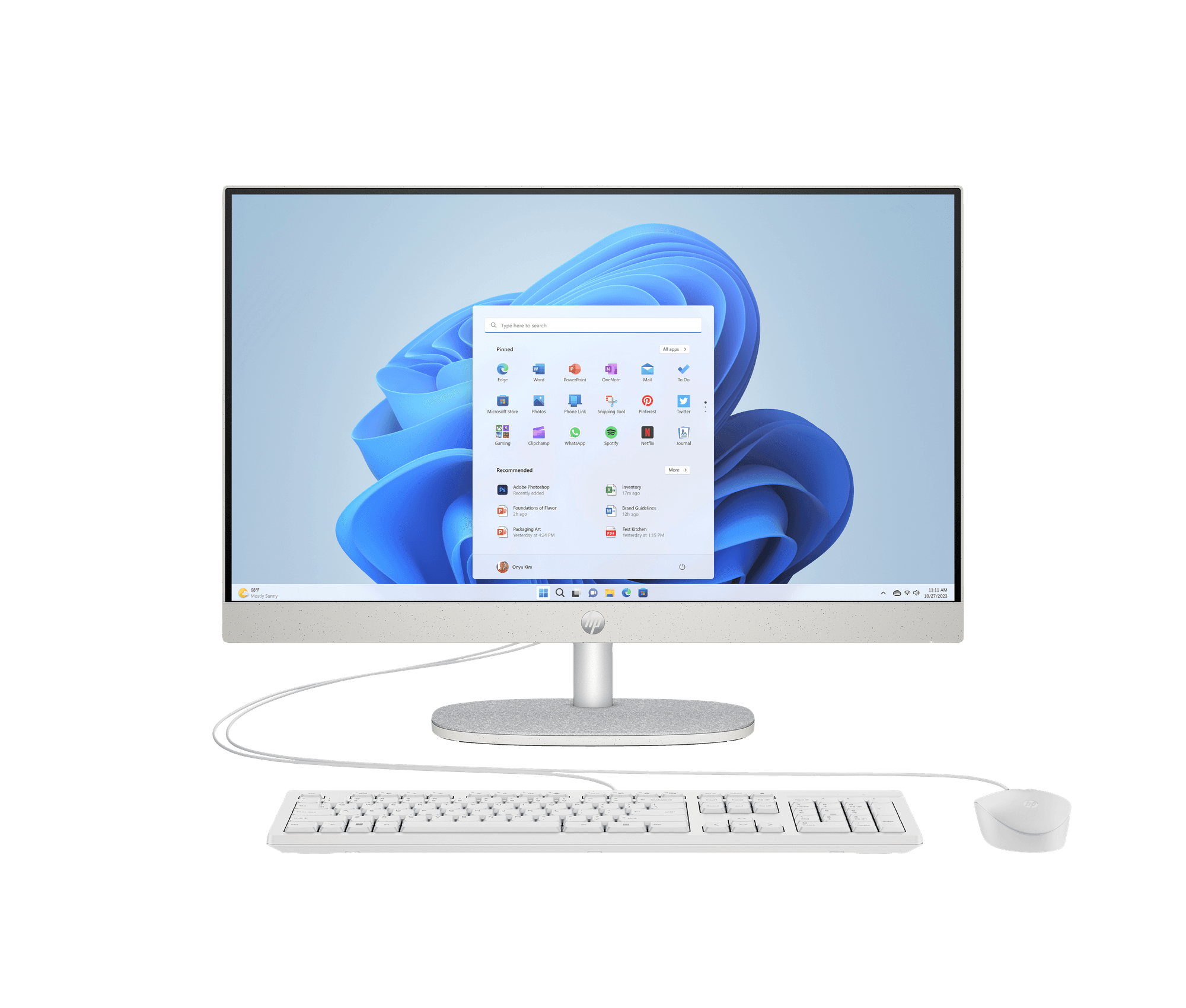 Computador All-in-One HP 24-CR0075NS (Intel Core i3-1315U - 8 GB - 23,8")