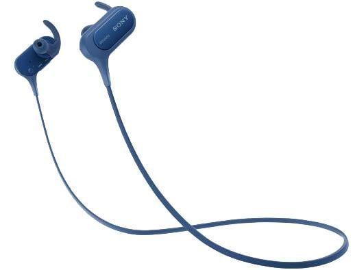 Auscultadores SONY MDRXB50BS (Binaural - Sem fios - Intra-aural - Azul)