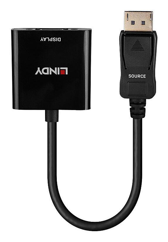 Adaptador de Vídeo LINDY 41006 (0,15 m - Preto), miniatura 2