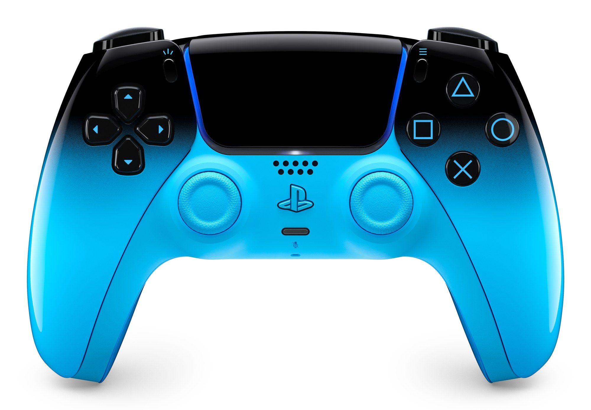 Comando SONY DualSense Rhythm Blue (Com fios e sem fios - Preto/Azul)