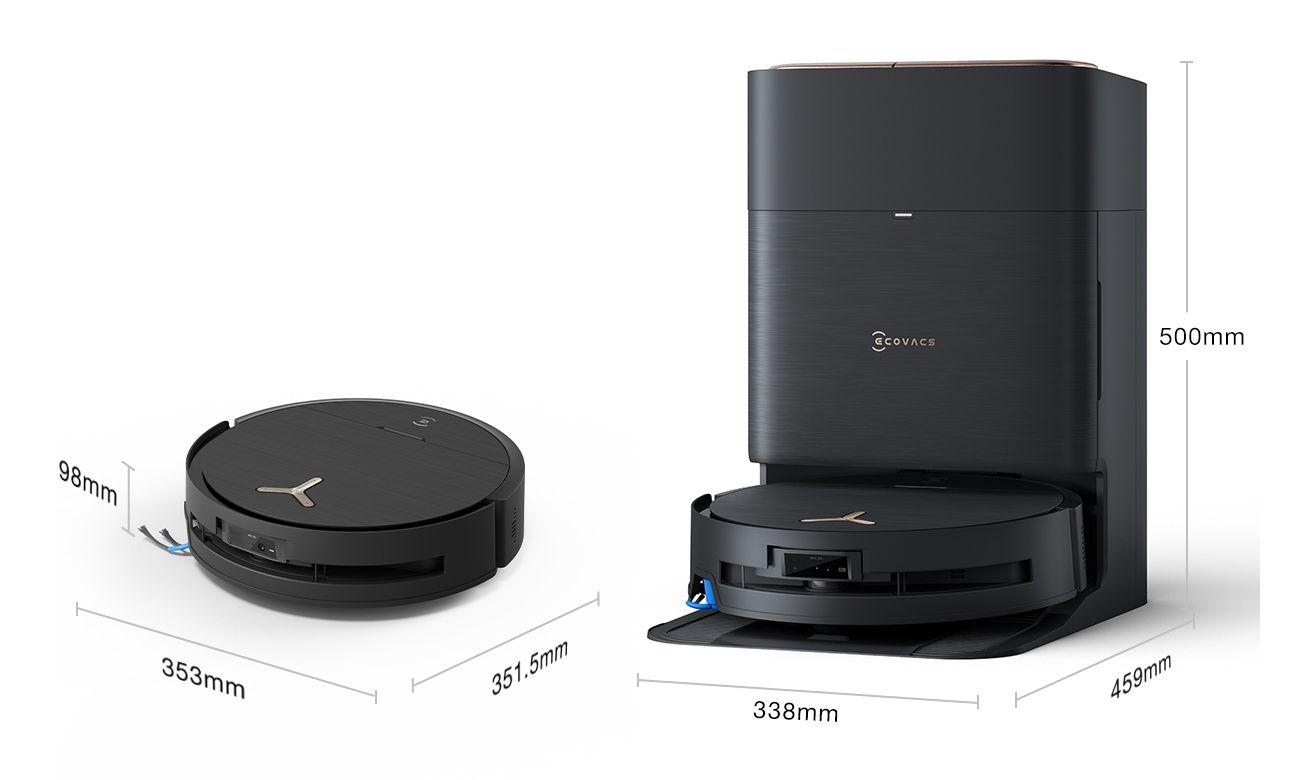 Robot Aspirador ECOVACS Deebot X9 Pro Omni (16600 Pa - D-ToF lidar - 0,22 l - Preto), miniatura 2