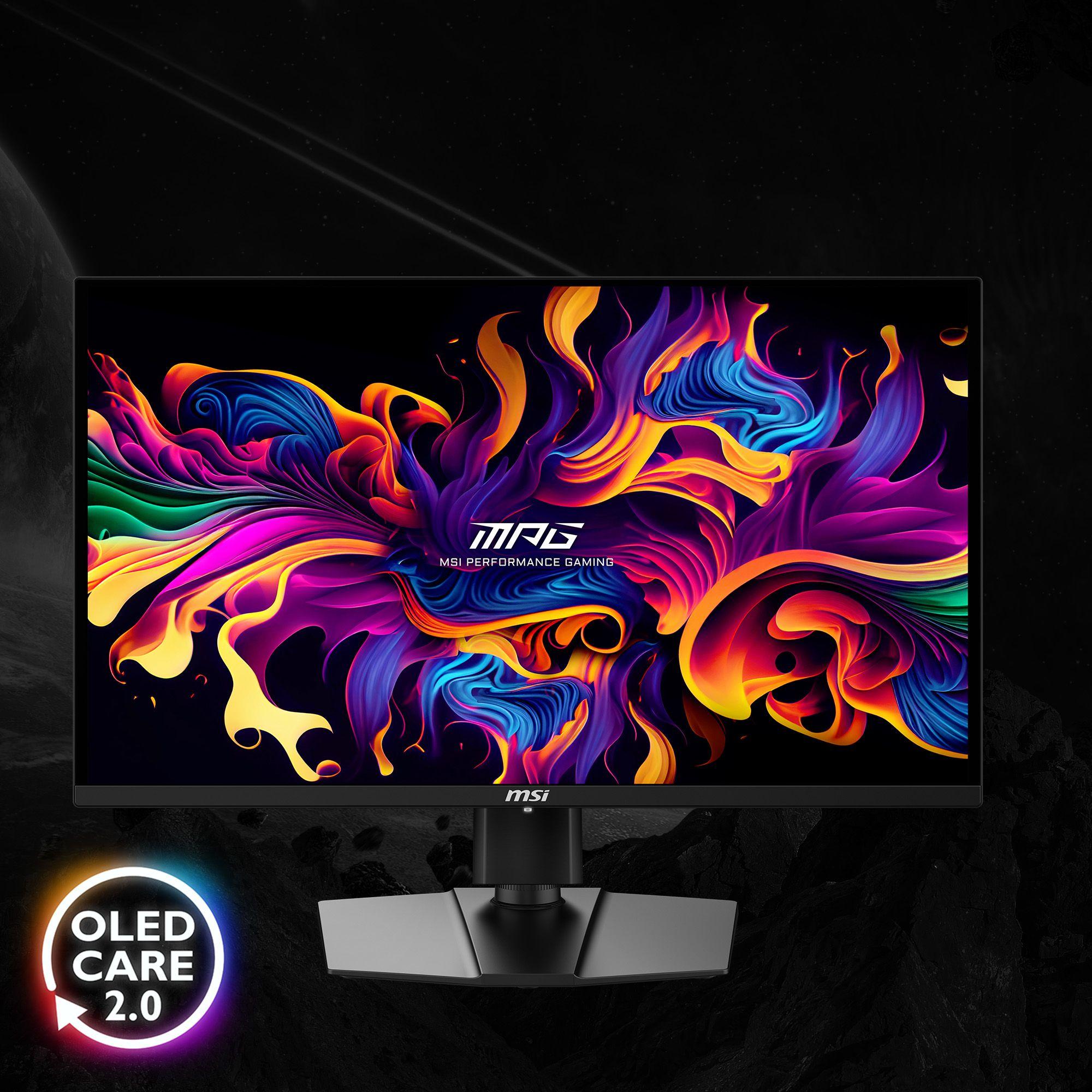 Monitor MSI MPG 271QRXDE QD-OLED (26,5" - QD-OLED - 360 Hz - Preto) — miniatura 10