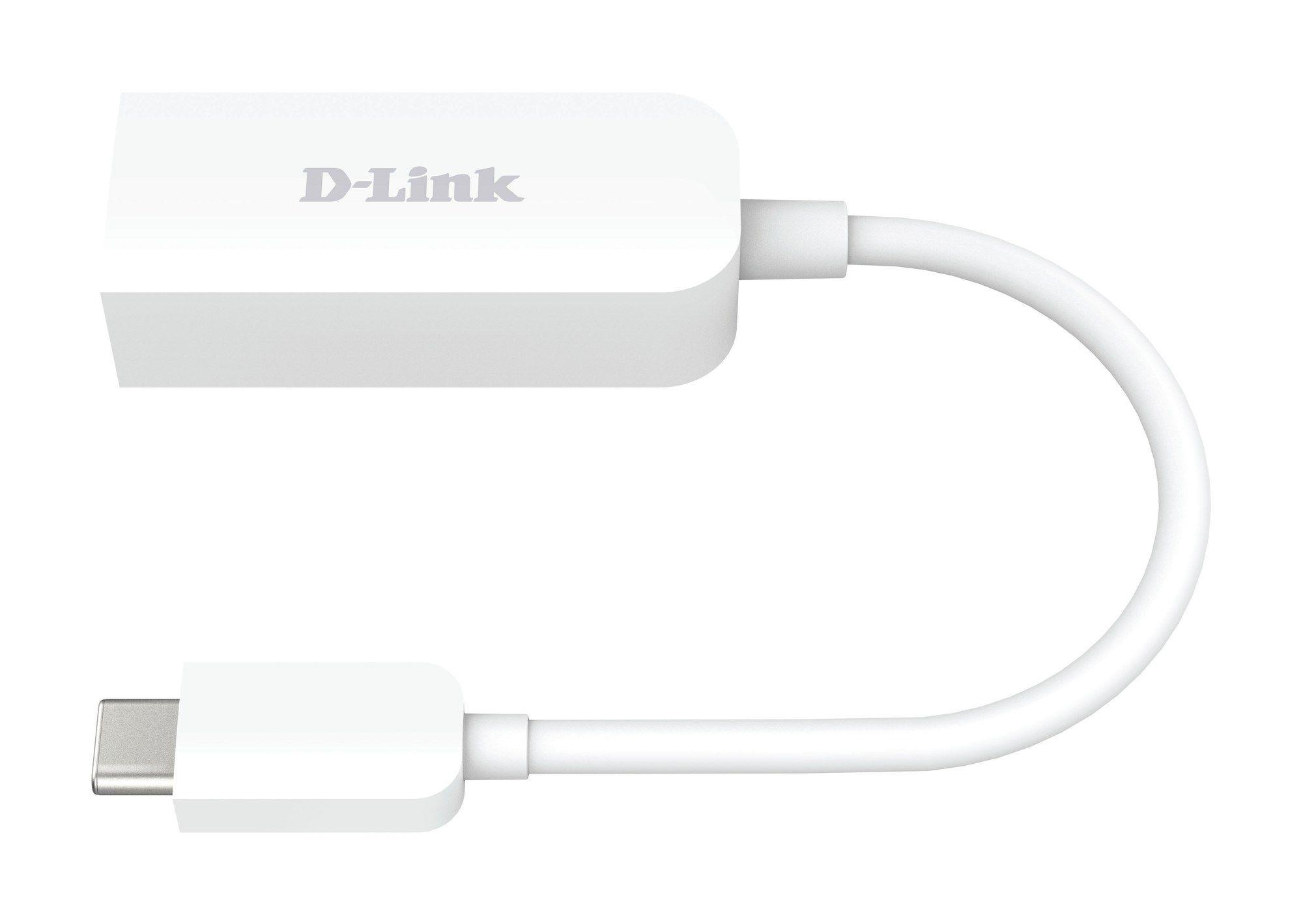Adaptador USB-C para Ethernet D-LINK DUB-E250 (2.5GbE - Branco)