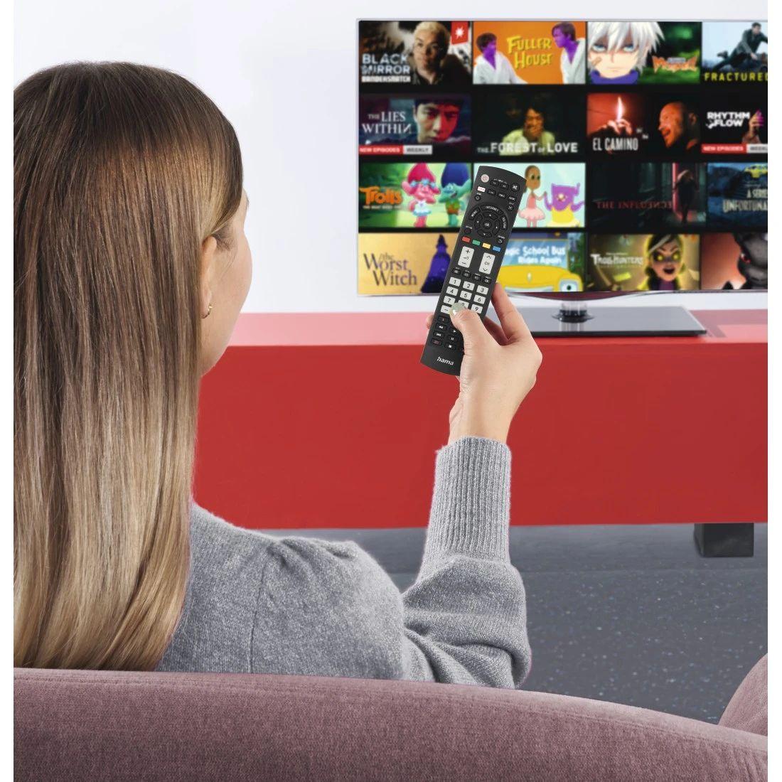 Comando para TV HAMA 00221064 (40" - Infravermelhos sem fios - Preto) — miniatura 5