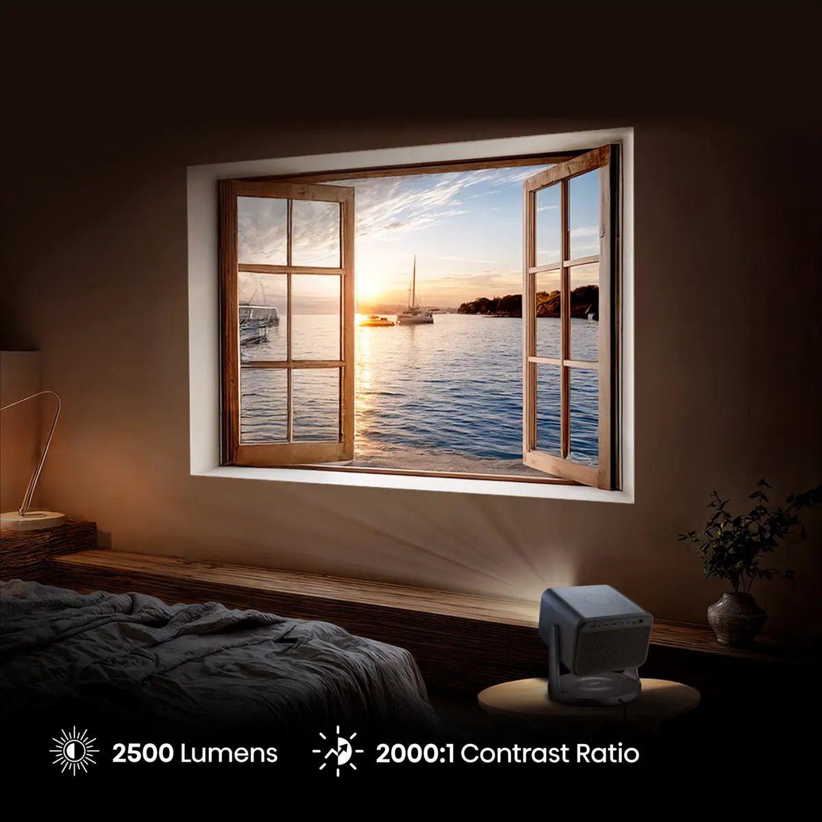 Projetor HISENSE C3 (UHD 4K - 65 a 300 polegadas - VIDAA U9 - Prateado) — miniatura 8