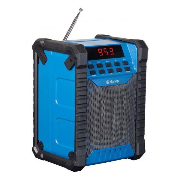 Rádio de Estaleiro DENVER WRB-60 (10 W RMS - Azul e Cinzento), miniatura 3