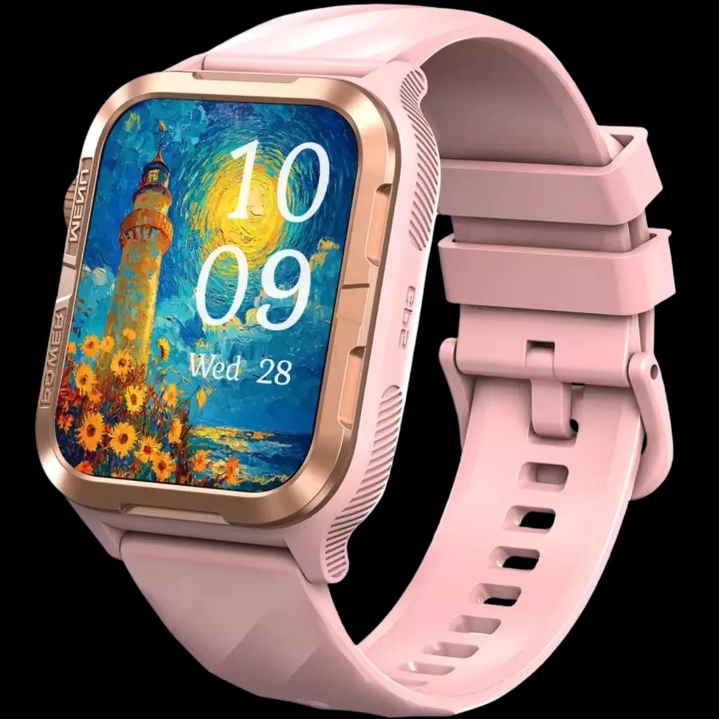Smartwatch BLACKVIEW W10 Pro (Quadrado - HD - 1,83" - Rosa) — miniatura 2