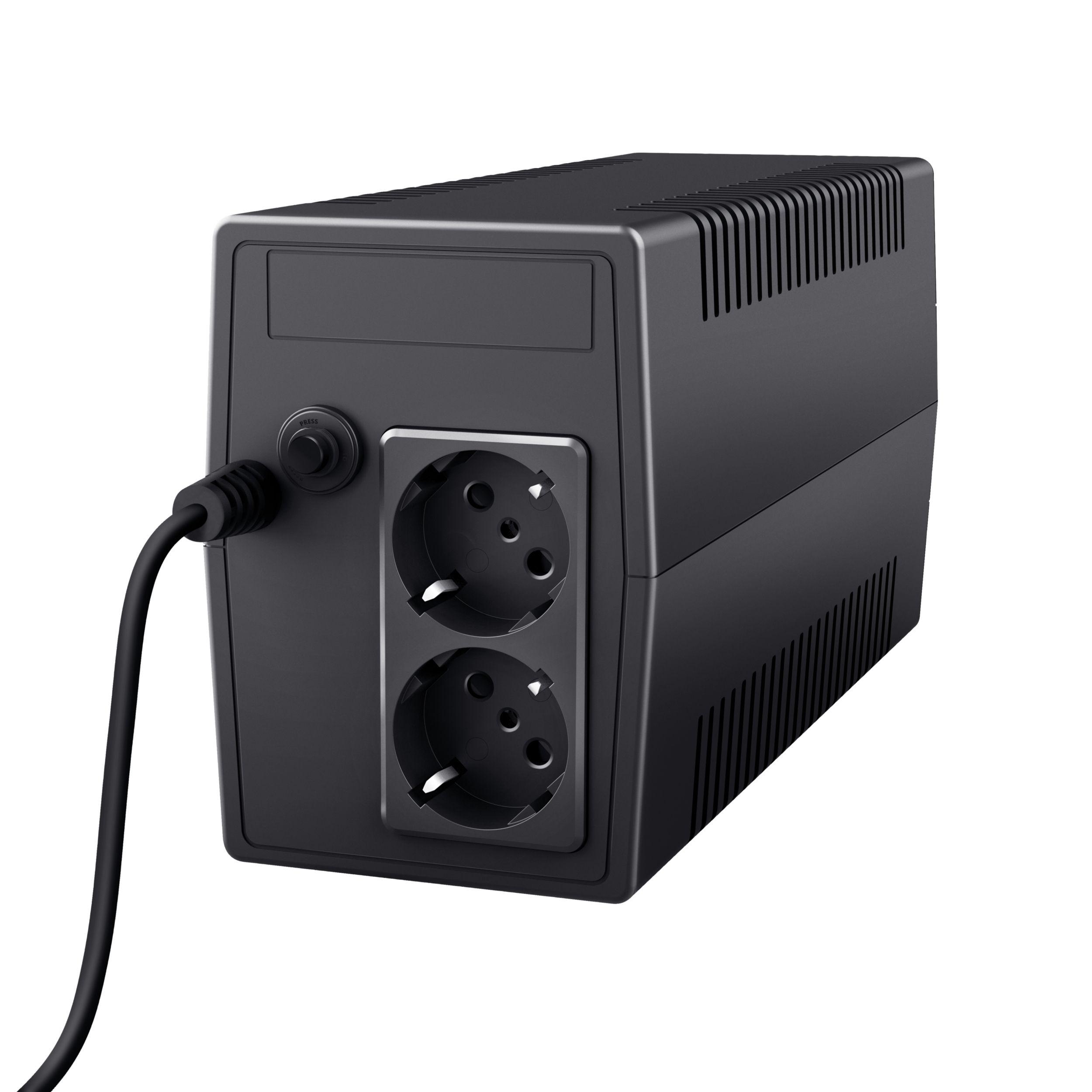 UPS TRUST Paxxon 23503 (Schuko - Preto) — miniatura 2
