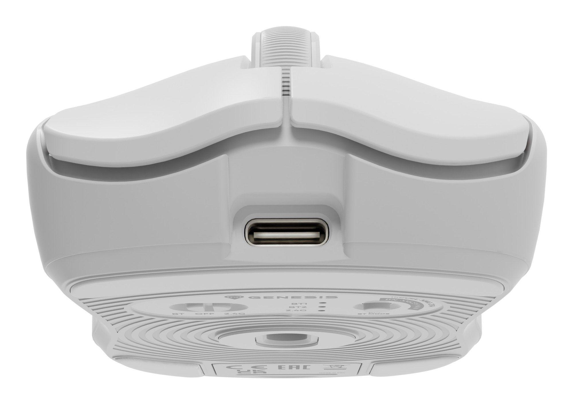 Rato GENESIS Zircon 500 (Mão direita - 10000 DPI - Ótico - Branco), miniatura 6