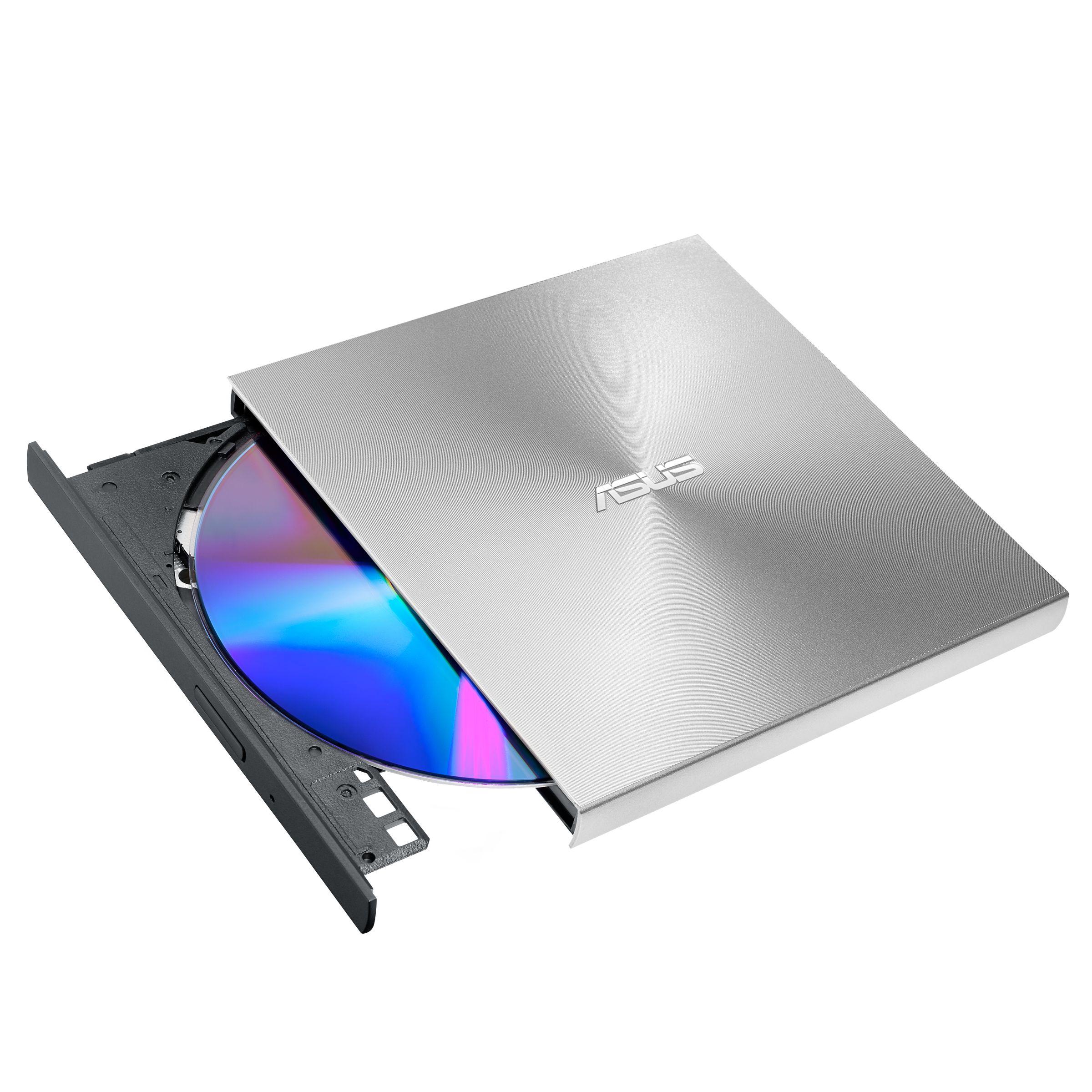 Gravador de DVD Externo ASUS ZenDrive U8M SDRW-08U8M-U (Prateado) — miniatura 5