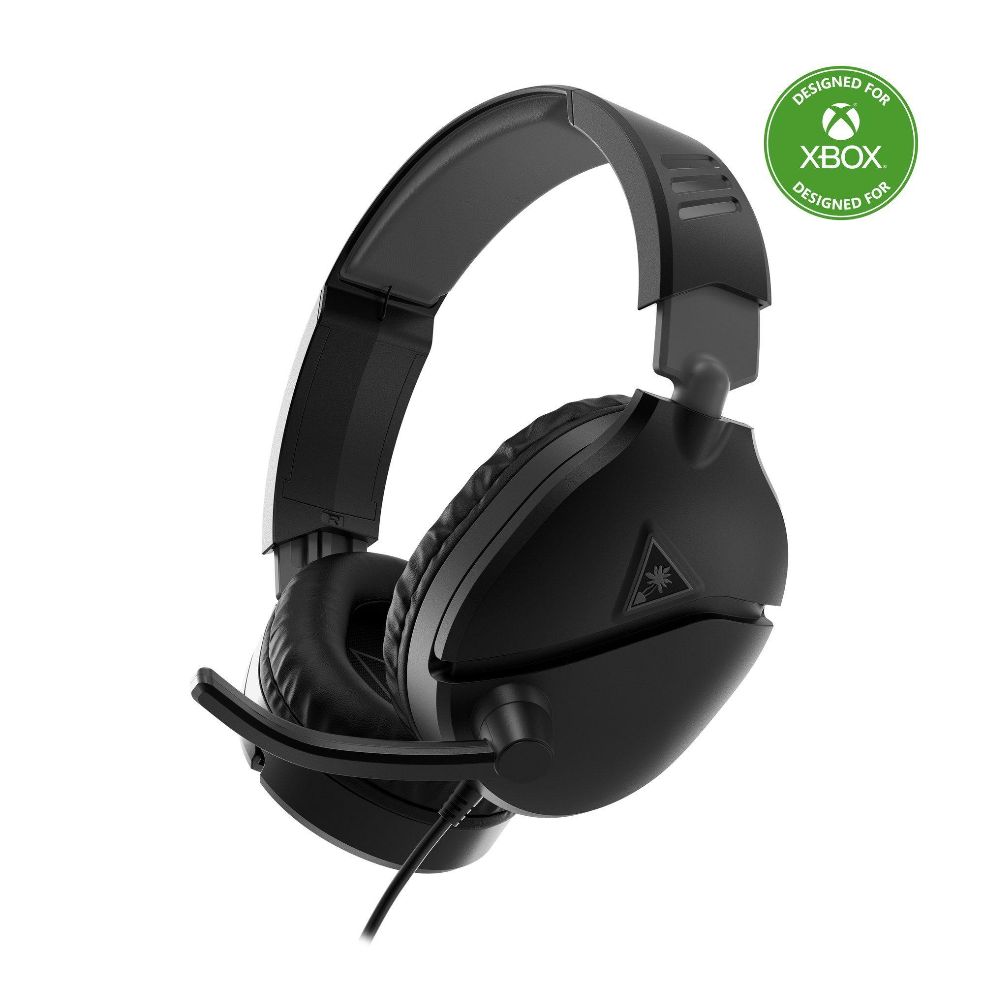 Headset Gaming TURTLE BEACH Recon 70 (Binaural - Com fios - Circum-aural - Preto)