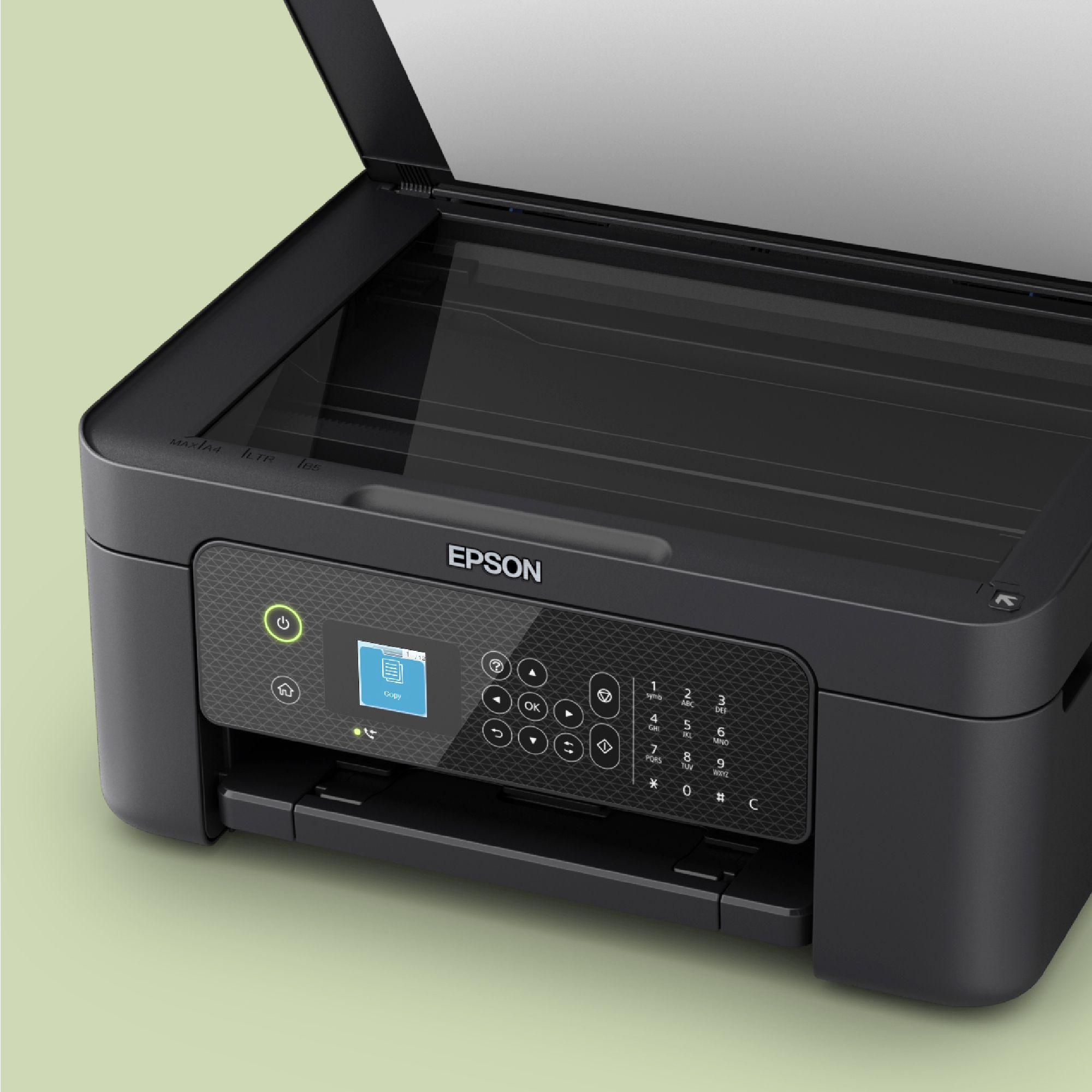 Impressora Multifunções EPSON WorkForce WF-2910DWF (A4 - Impressão a cores - 100 folhas - Preto)