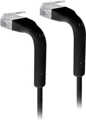 Cabo de Rede RJ45 UBIQUITI UniFi UC-Patch-0.3M-RJ45-BK (0,3 m - Cat6 - RJ-45 - Preto)