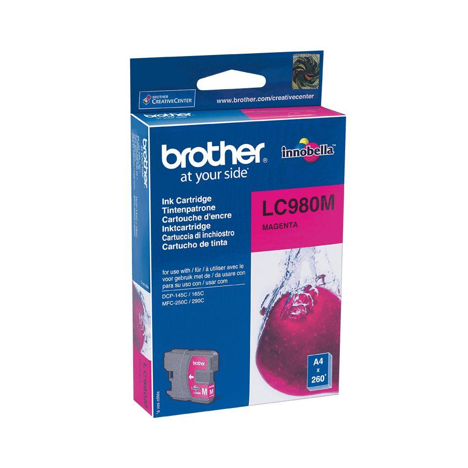 Tinteiro BROTHER LC980M (260 páginas - Magenta) — miniatura 2