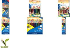 Lápis de Cor STAEDTLER Noris Colour 185 C18 (Estojo de Cartão)