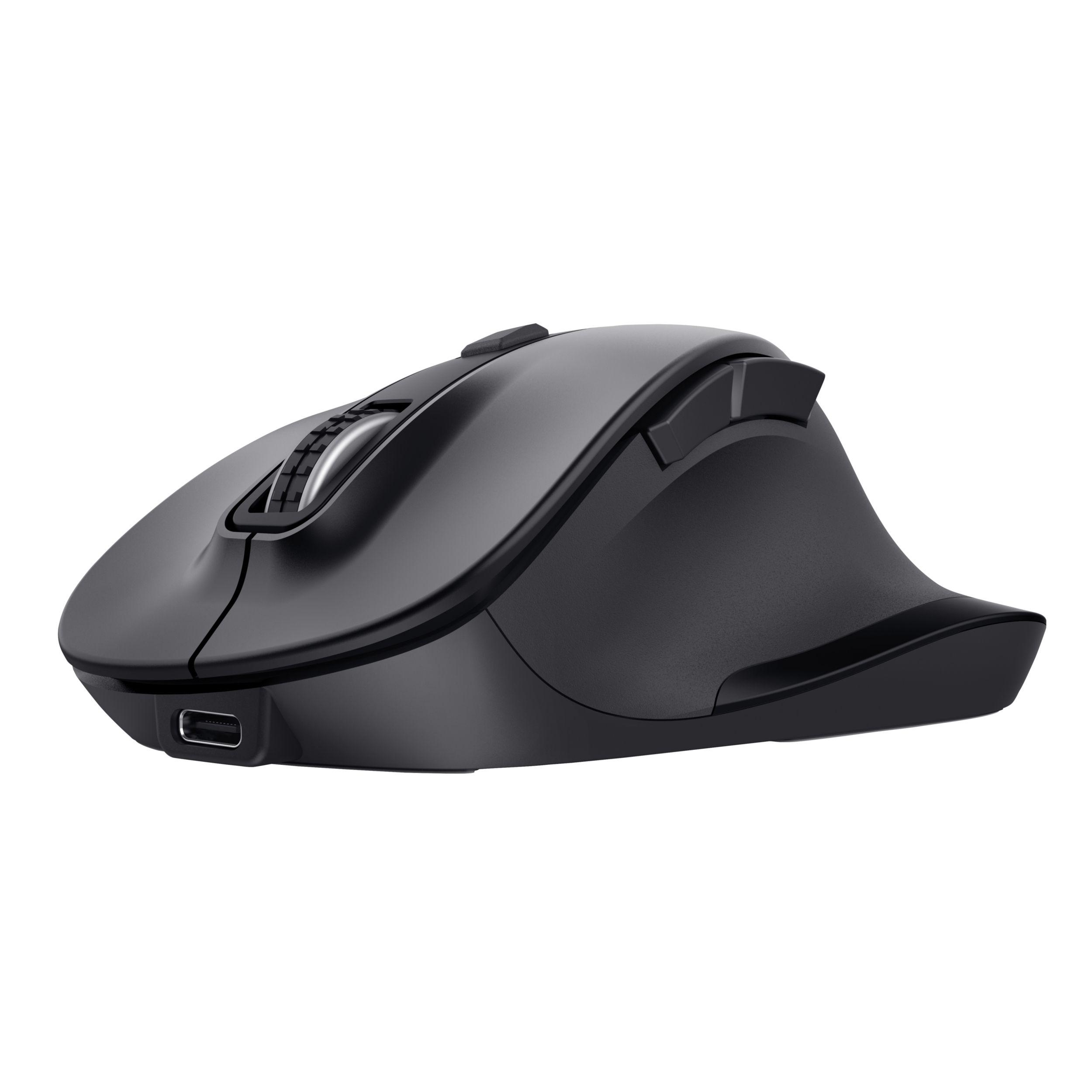 Rato TRUST Fyda (Mão direita - 2400 DPI - Ótico - Preto), miniatura 3