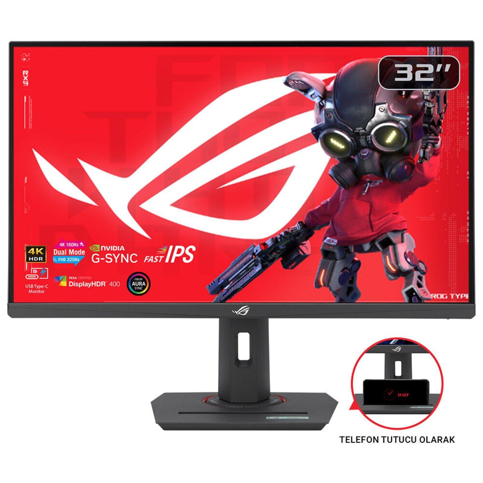 Monitor ASUS ROG Strix XG32UCG (31,5" - Fast IPS - 160 Hz - Preto)