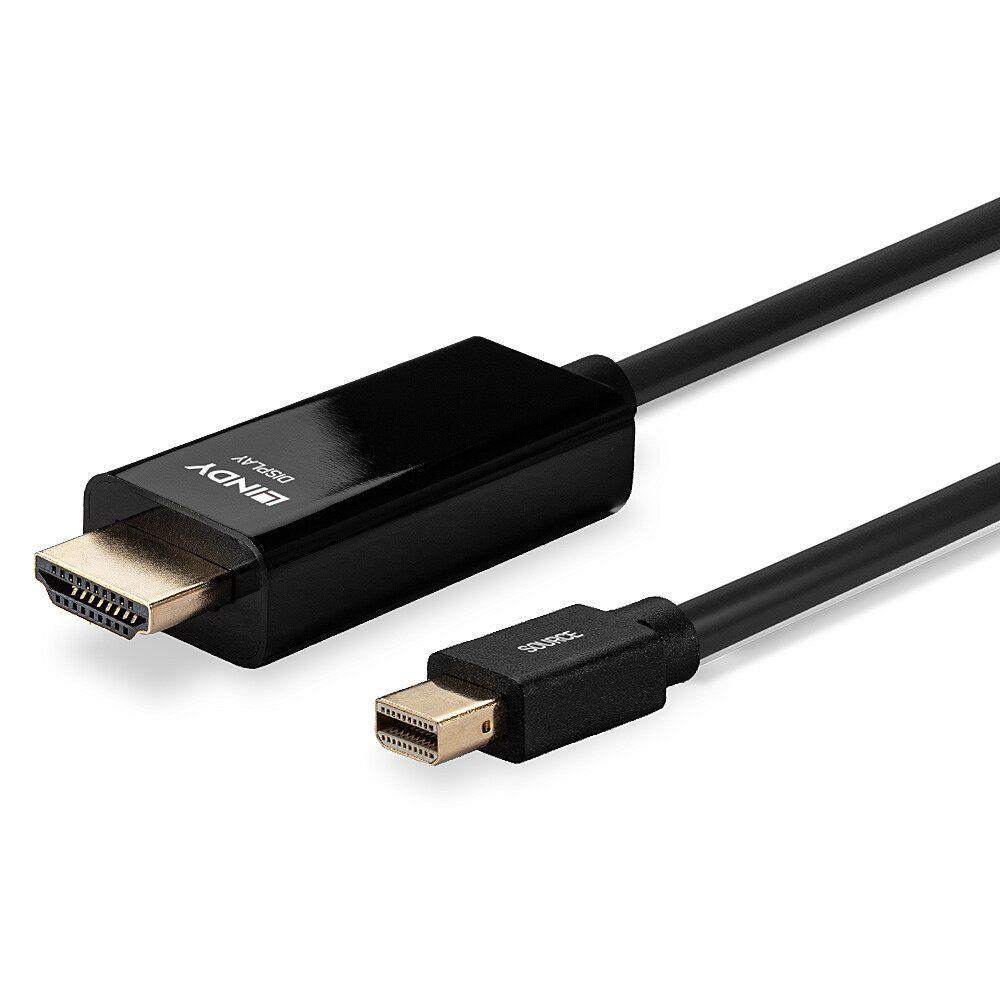 Cabo Mini DisplayPort para HDMI LINDY 36928 (3 m - Macho - Preto) — miniatura 5