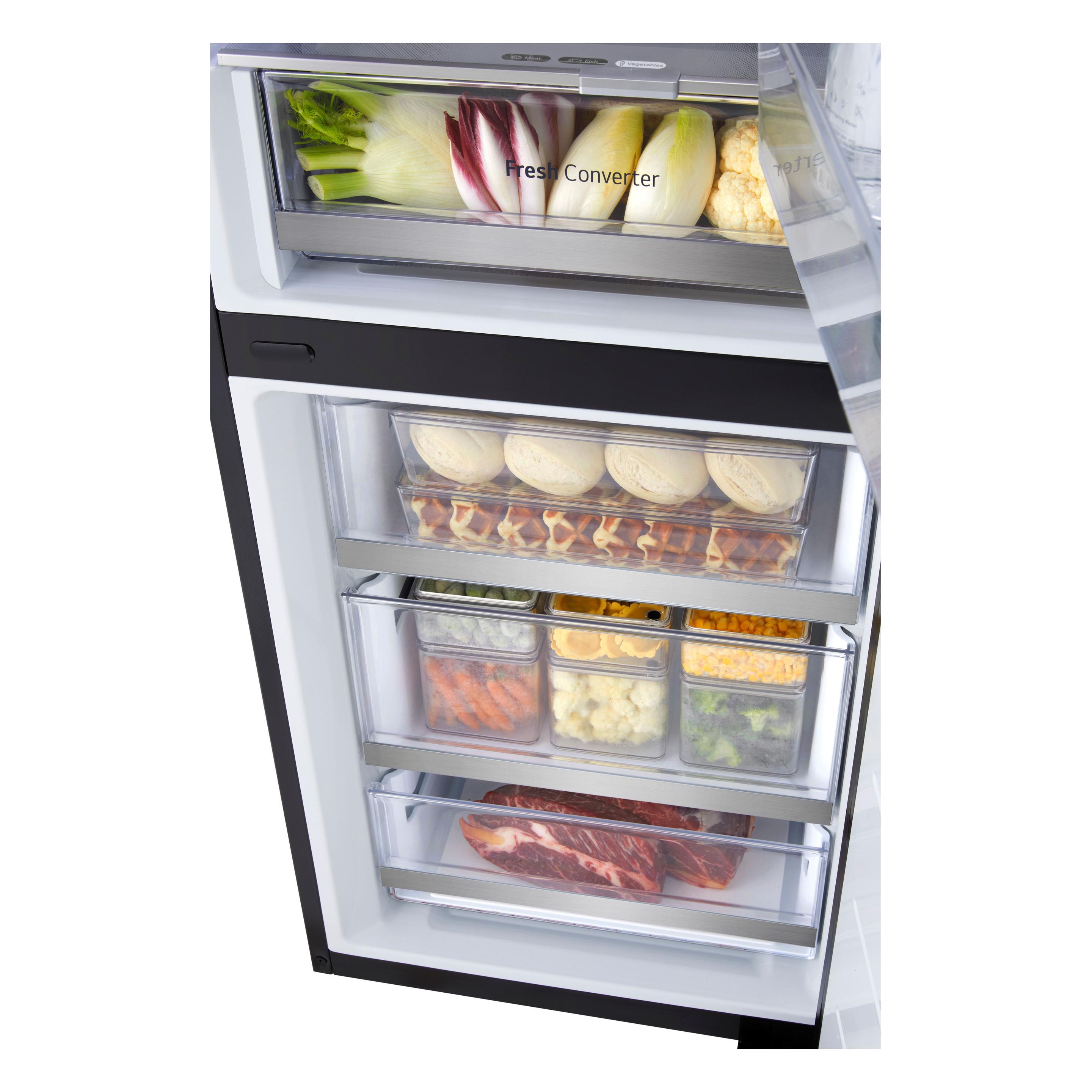 Frigorífico Combinado Independente LG GBG5160CEV (349 L - 186x59,5x67,6 cm - 60 cm - Preto), miniatura 9