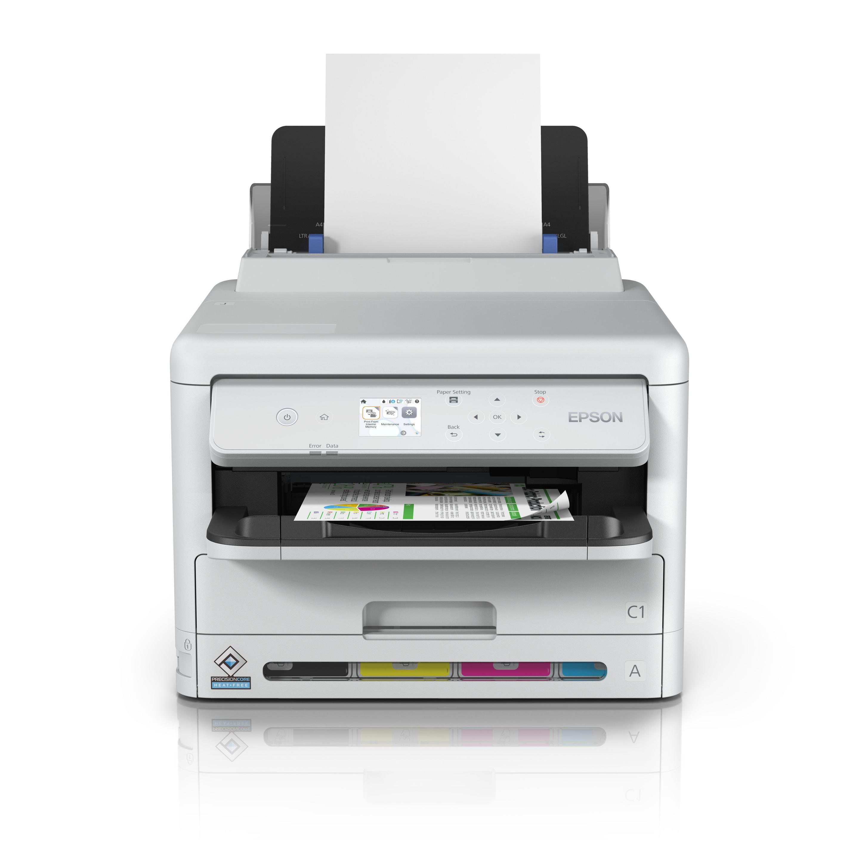 Impressora Jato de Tinta EPSON WorkForce Pro WF-C5390DW (A4 - Jato de tinta a cores - 330 folhas - Preto/Branco) — miniatura 11