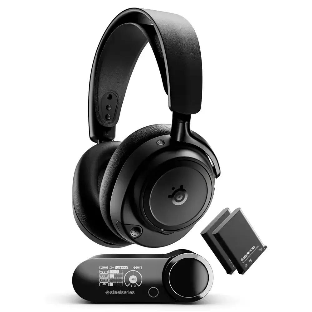 Headset Gaming STEELSERIES Arctis Nova Elite (Binaural - Sem fios - 4 cm - Preto), miniatura 2