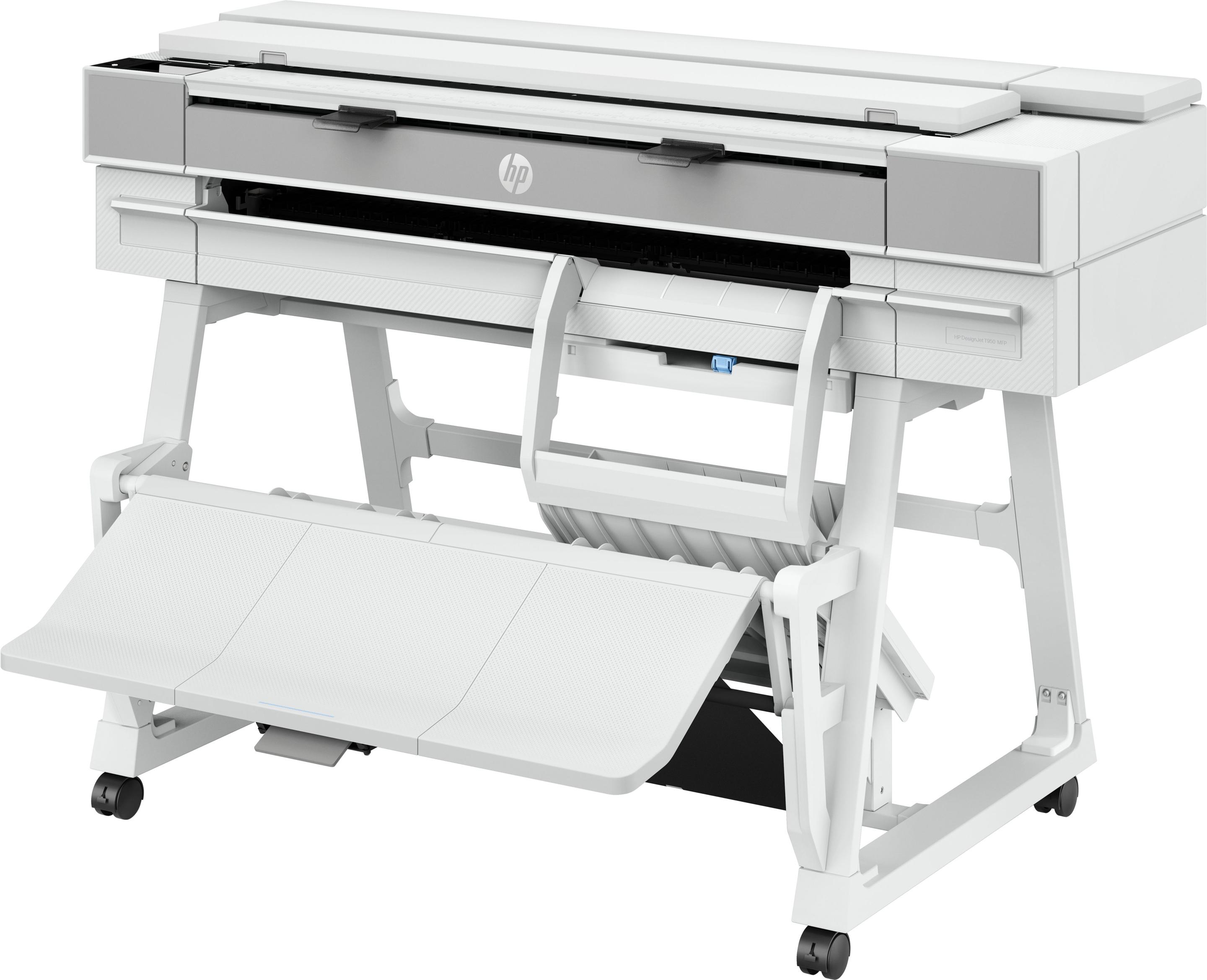 Impressora de Grande Formato Multifunções HP DesignJet T950 MFP (A0 - 36" - Wi-Fi - Branco), miniatura 2