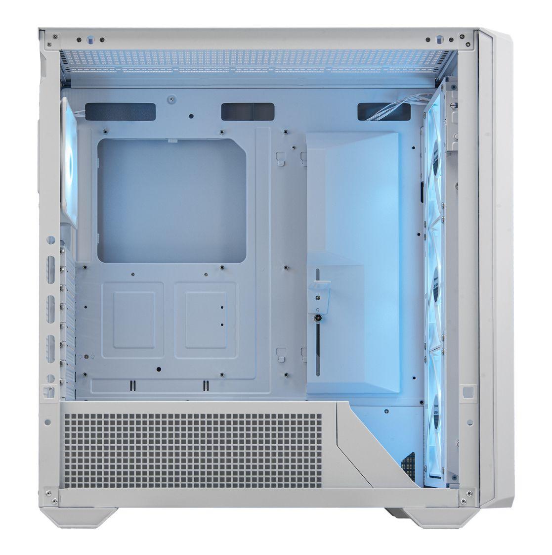 Caixa Full Tower COUGAR MX600 RGB (Full Tower - Vidro temperado - 18 cm - Branco) — miniatura 3