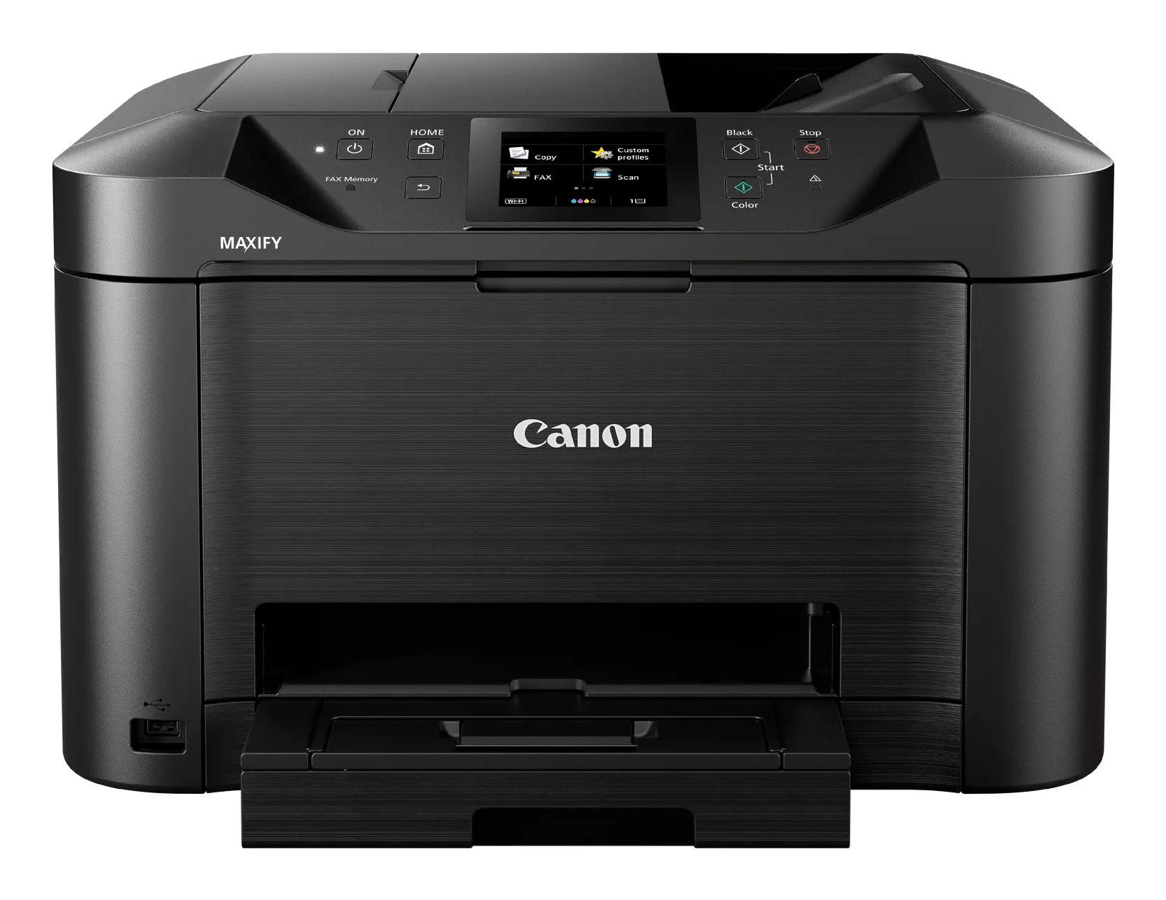 Impressora Multifunções CANON MAXIFY MB5150 (A4 - Impressão a cores - 250 folhas - Preto)