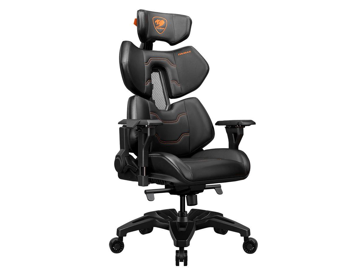 Cadeira Gaming COUGAR Terminator (135 kg - 137,5 cm - Imitação de pele - Preto), imagem 1