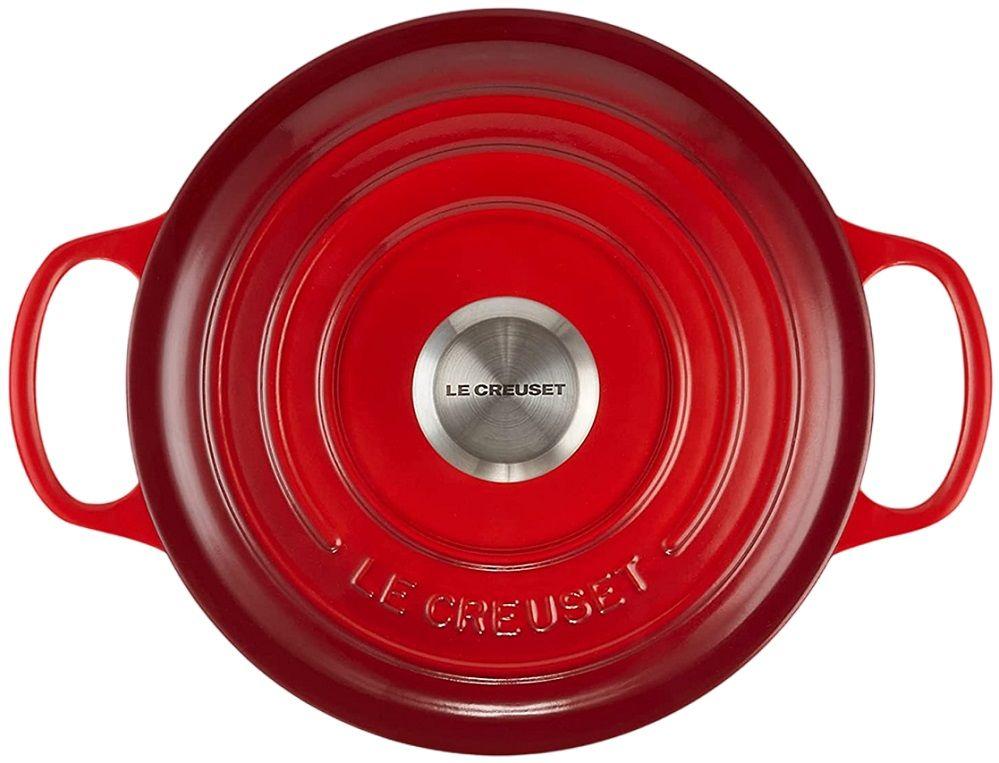 Caçarola Redonda de Ferro Fundido LE CREUSET Signature (Ferro fundido - Vermelho), miniatura 4