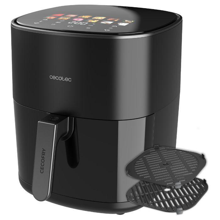 Fritadeira sem Óleo CECOTEC Cecofry&Grill Duoheat 6500 (Preto), miniatura 3
